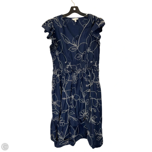 Dress Casual Midi By Crown And Ivy In Blue, Size: Xl