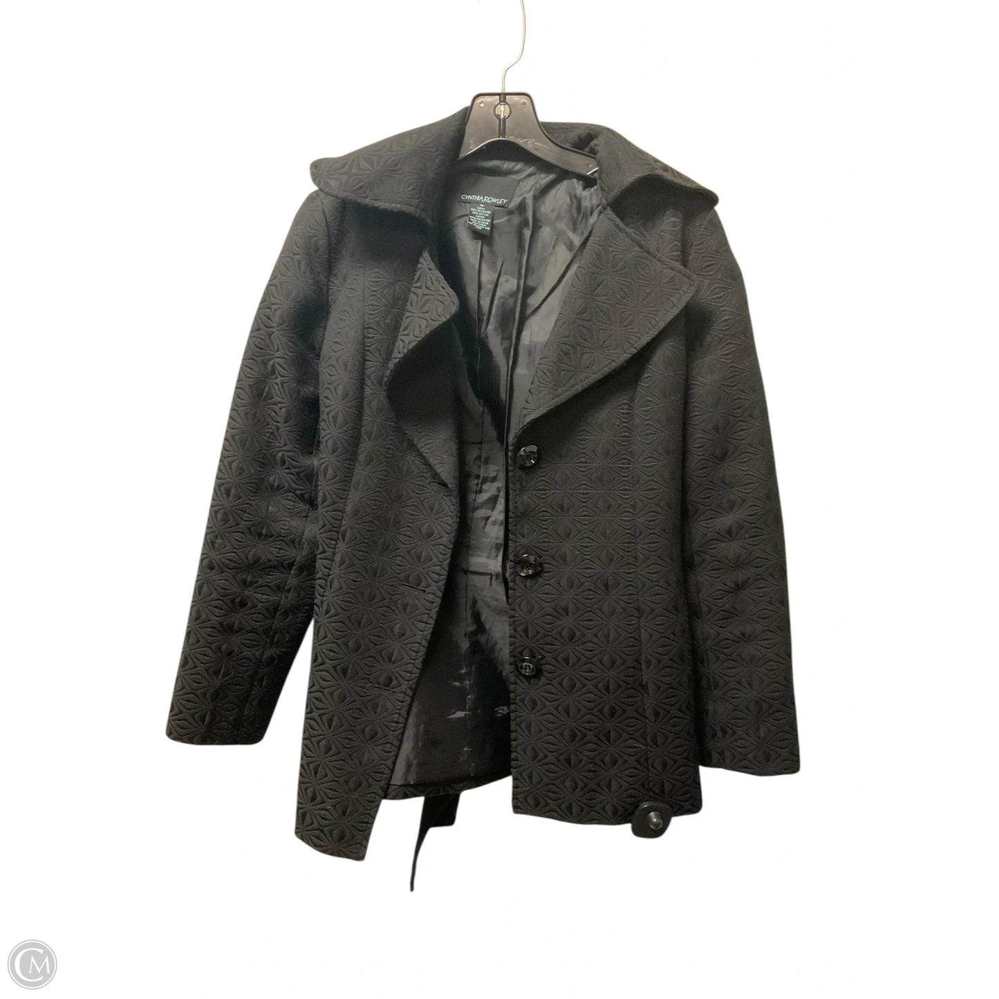 Coat Parka By Cynthia Rowley In Black, Size: M