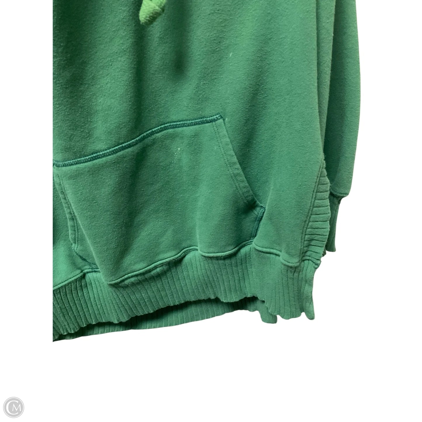 Sweatshirt Hoodie By American Eagle In Green, Size: L