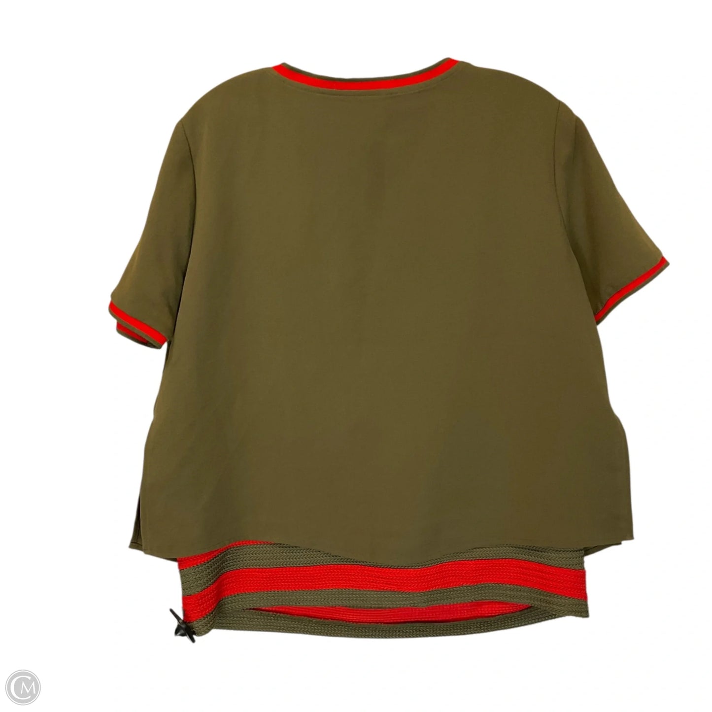 Top Short Sleeve By Scotch & Soda In Green, Size: S