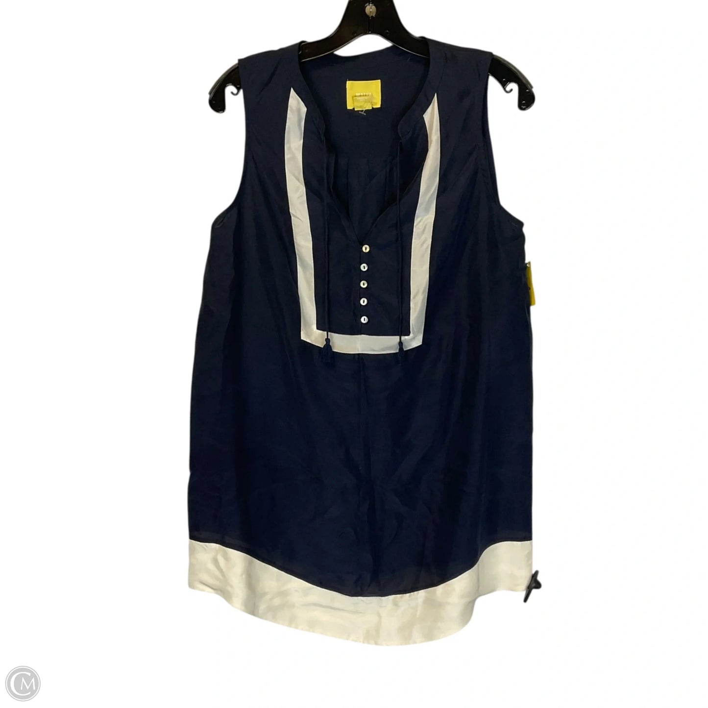 Top Sleeveless Basic By Maeve In Navy, Size: M
