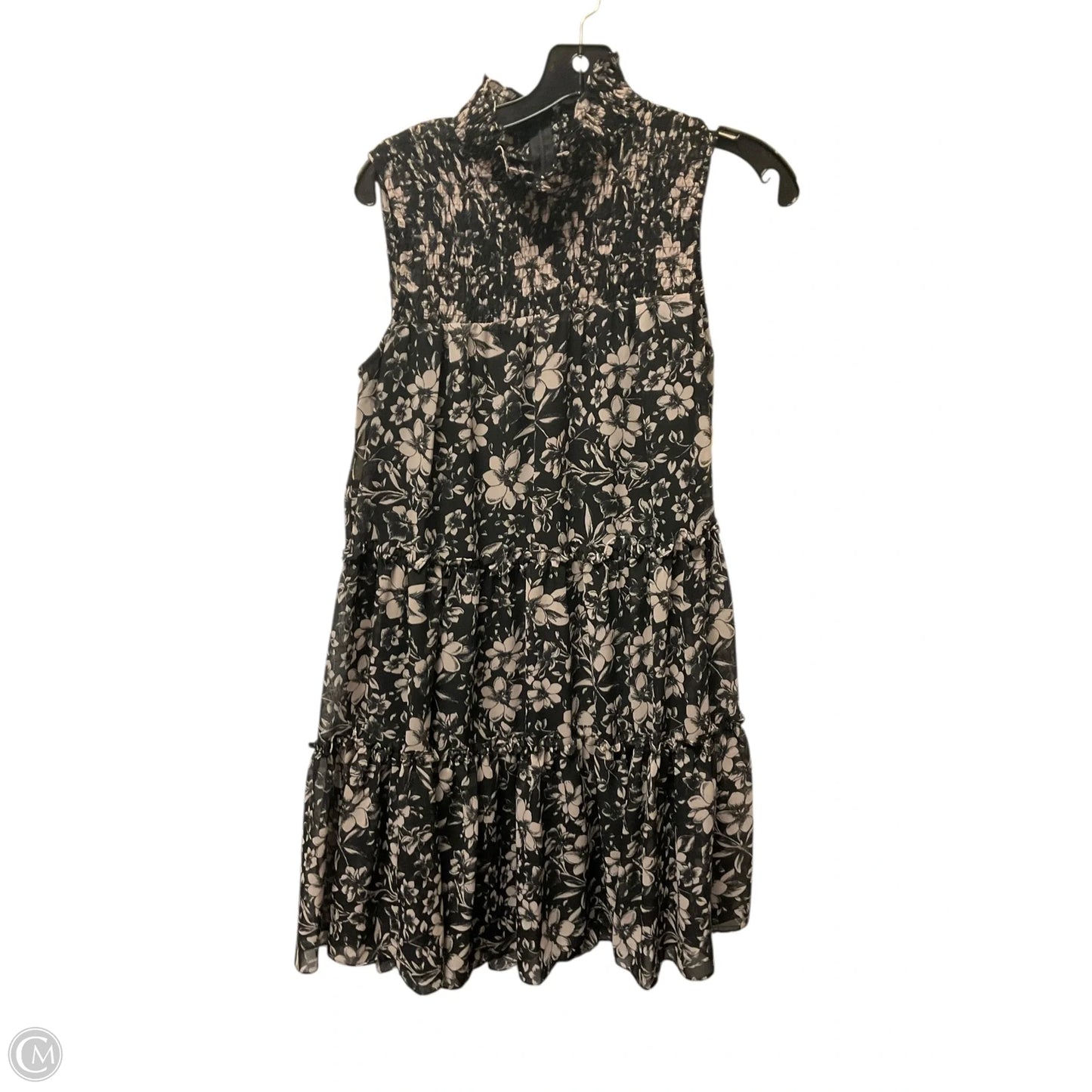 Dress Casual Midi By Taylor In Black, Size: M