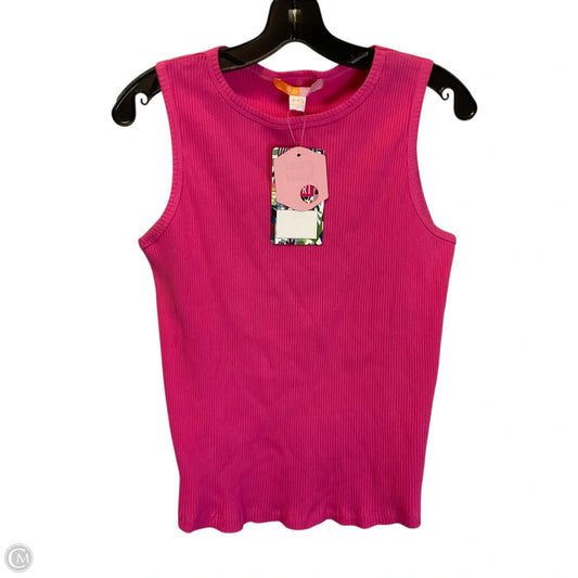 Top Sleeveless By Cmb In Pink, Size: Xs