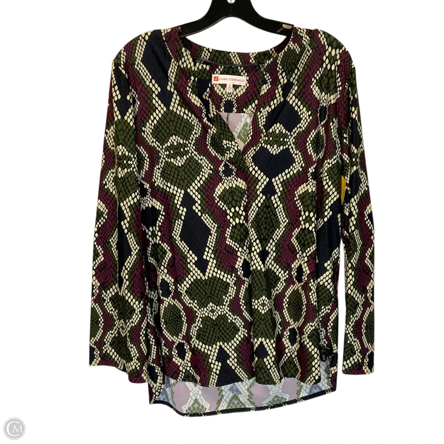 Top Long Sleeve By Jude Connally In Multi-colored, Size: M