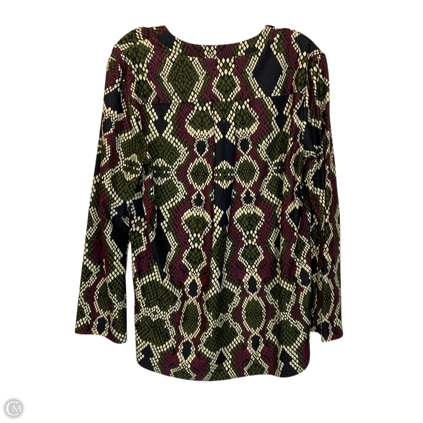 Top Long Sleeve By Jude Connally In Multi-colored, Size: M