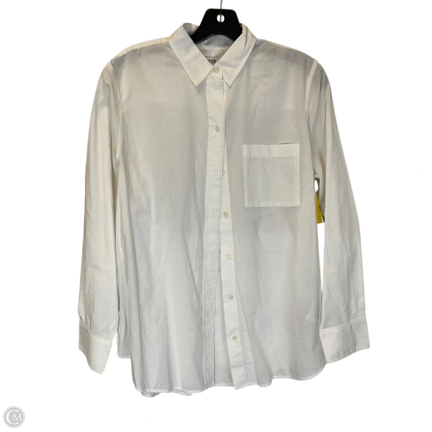 Top Long Sleeve Basic By J. Crew In White, Size: S