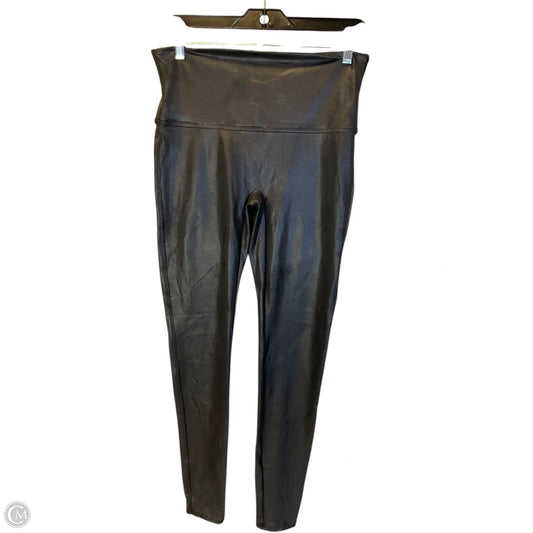 Athletic Leggings By Spanx In Black, Size: Xl