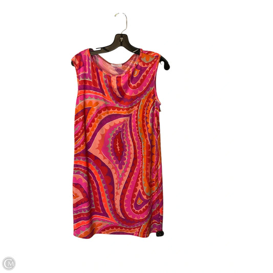 Dress Casual Short By Trina By Trina Turk In Orange, Size: M