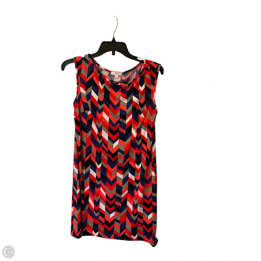 Dress Casual Short By Trina By Trina Turk In Orange, Size: M