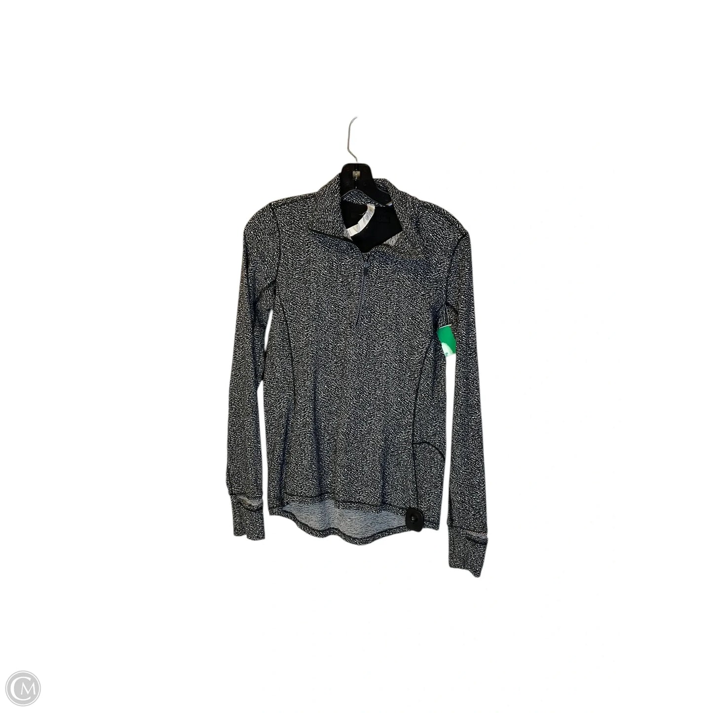 Athletic Jacket By Lululemon In Black, Size: 6