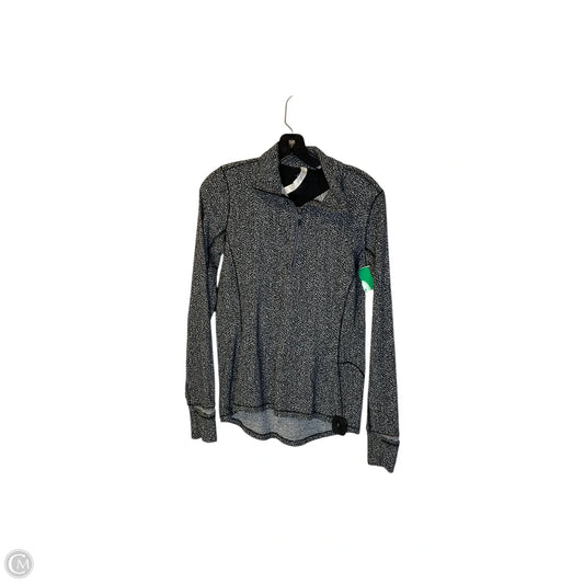 Athletic Jacket By Lululemon In Black, Size: 6