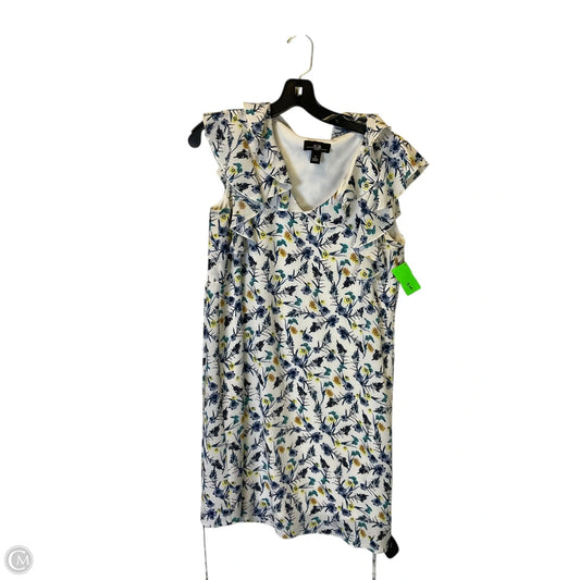 Dress Casual Short By Agb In White, Size: S