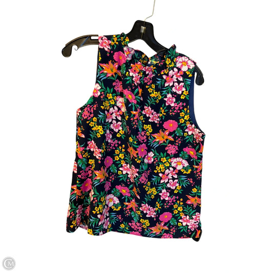 Top Sleeveless By J. Crew In Multi-colored, Size: S