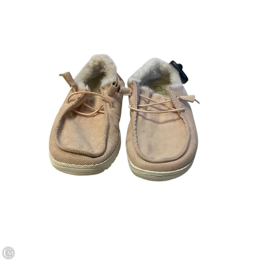 Shoes Sneakers By Hey Dude In Pink, Size: 7