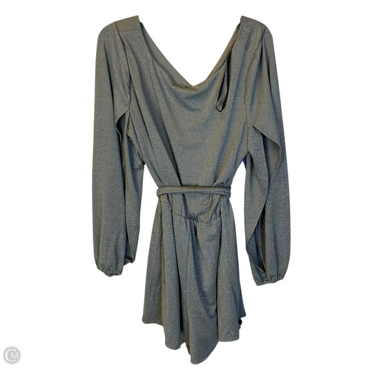 Romper By Bcbg In Grey, Size: Xl