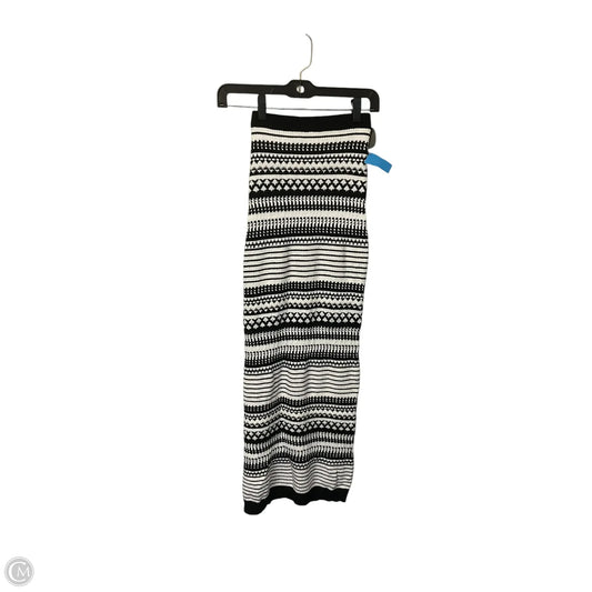 Skirt Maxi By Rachel Zoe In Black & White, Size: M