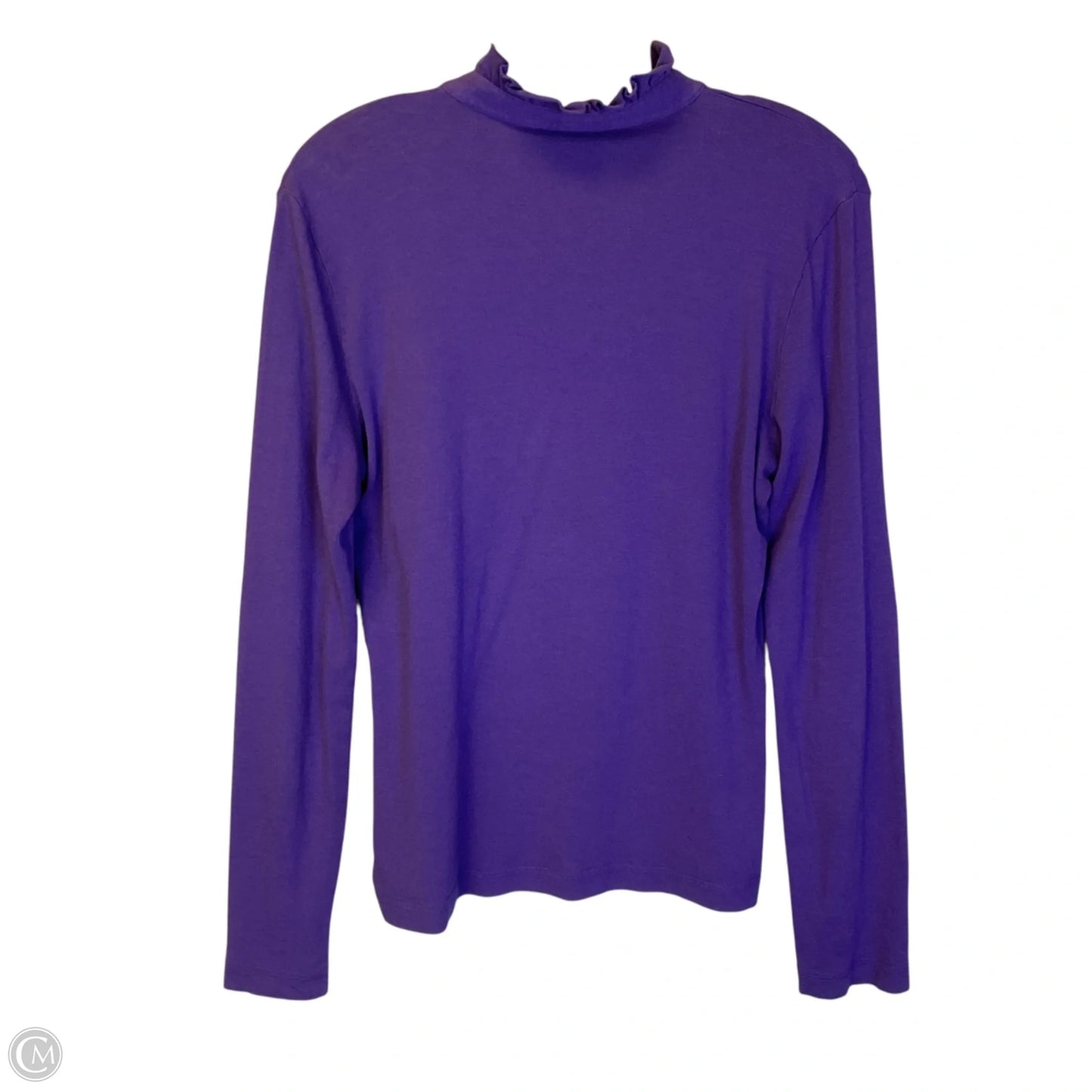 Top Long Sleeve Designer By Tory Burch In Purple, Size: M