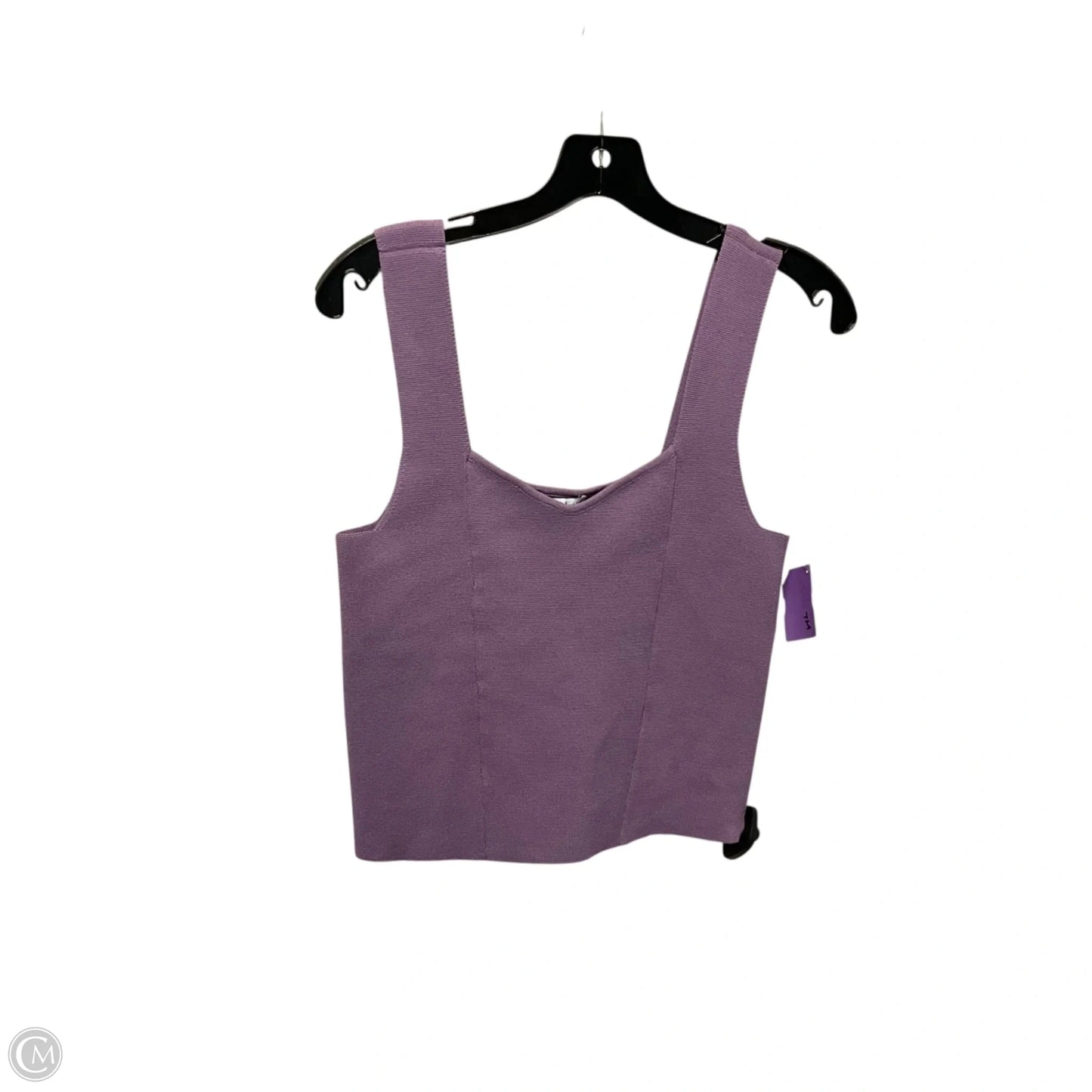 Top Sleeveless By Current Air In Purple, Size: S