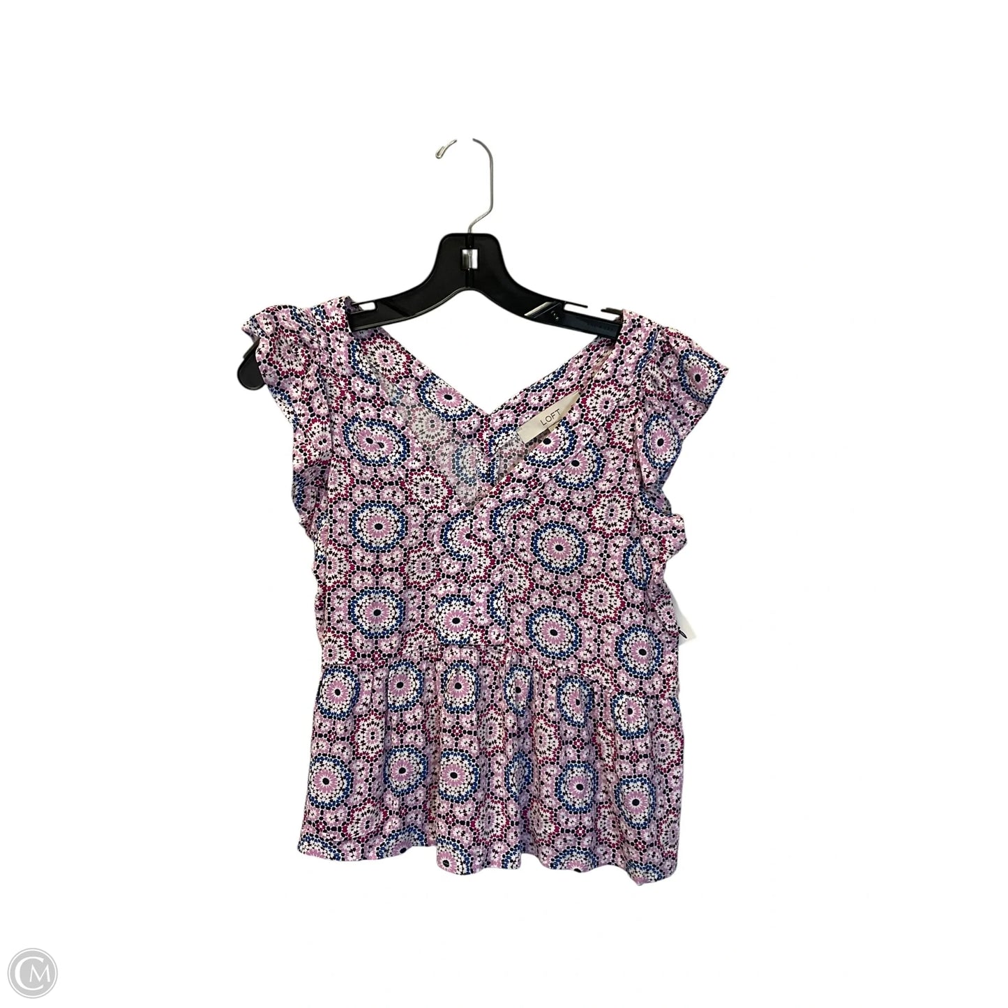 Top Sleeveless By Loft In Pink, Size: Xs