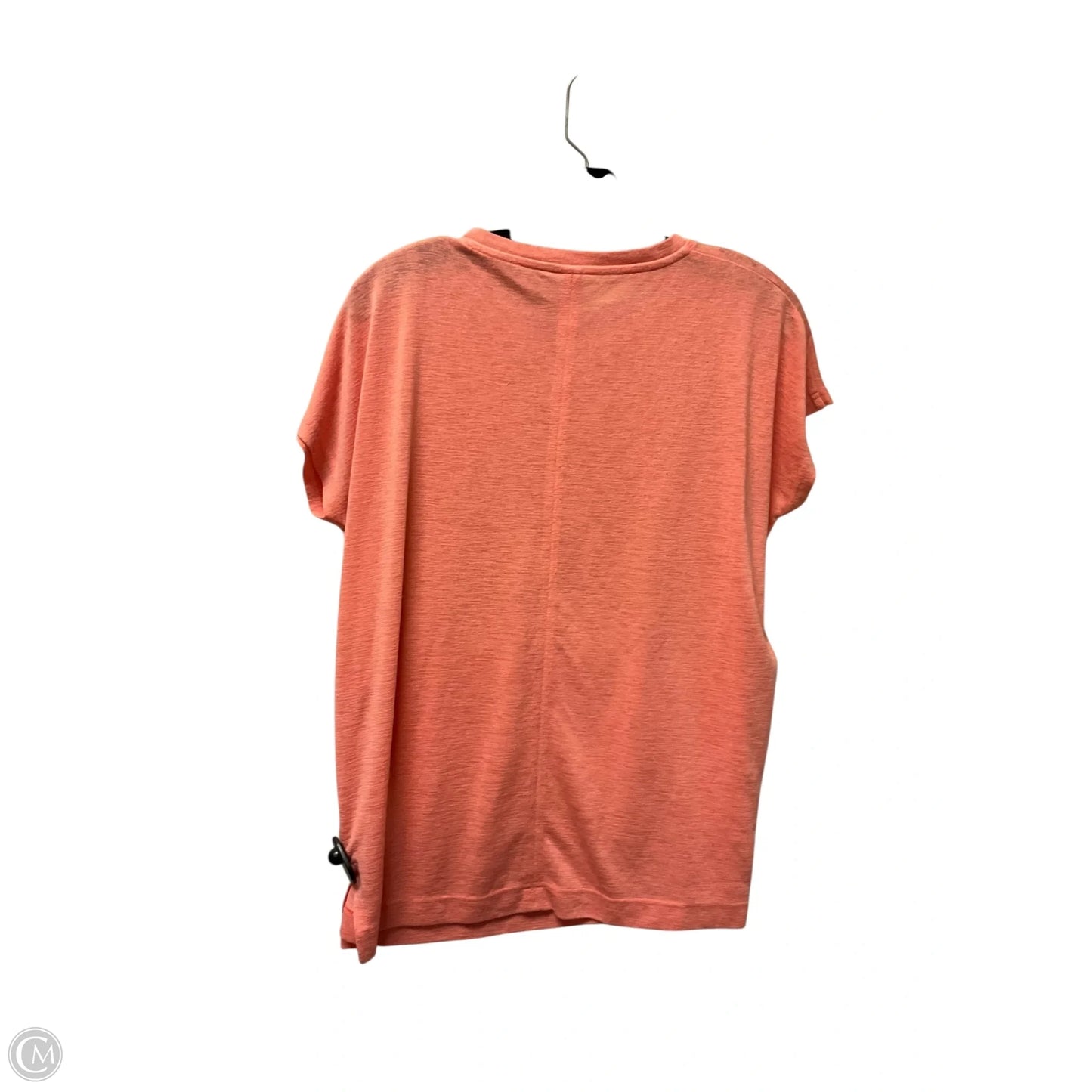 Top Short Sleeve By Athleta In Orange, Size: Xxs