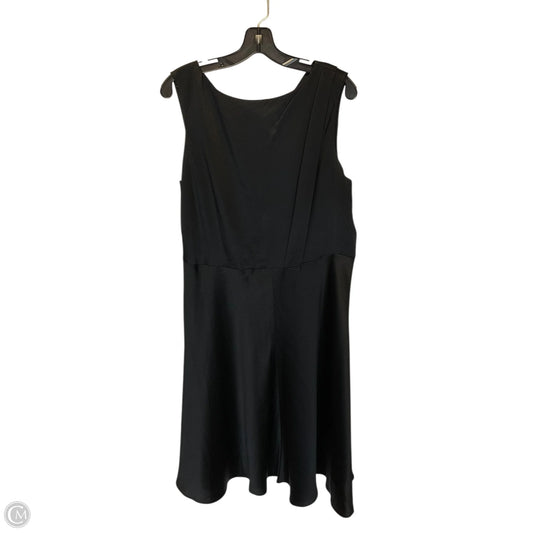 Dress Casual Midi By Talbots In Black, Size: 14