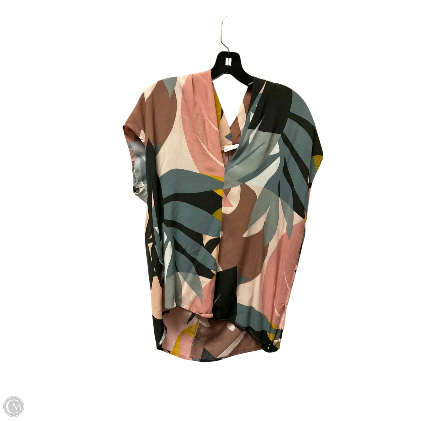 Top Short Sleeve By Karlie In Nautical Print, Size: S