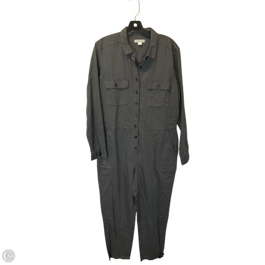Jumpsuit By Clothes Mentor In Grey, Size: M