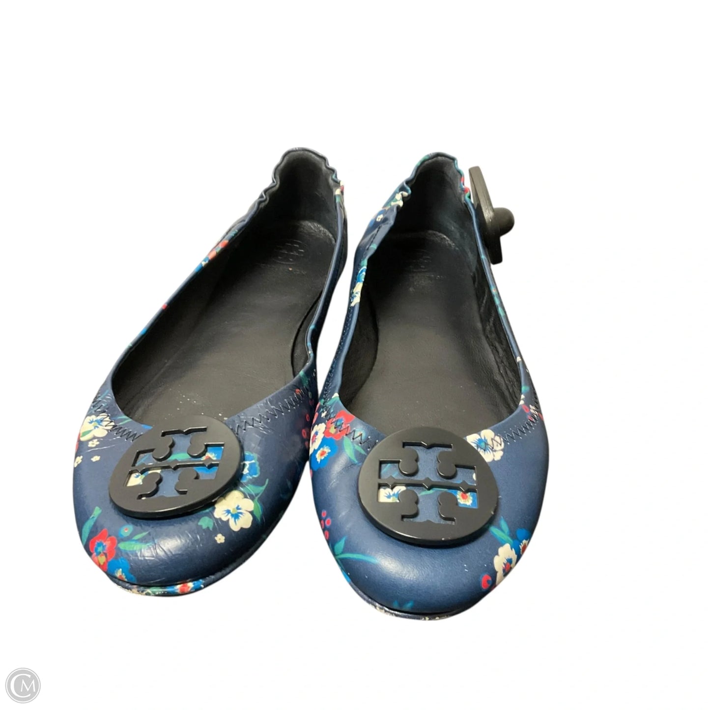 Shoes Designer By Tory Burch In Blue, Size: 8.5