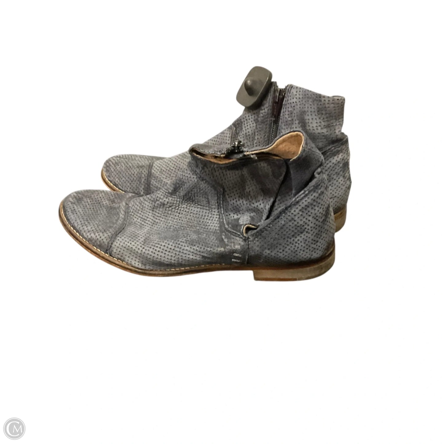 Boots Ankle Flats By Free People In Blue, Size: 8.5