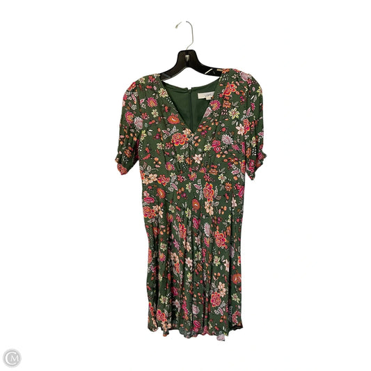 Dress Casual Short By Loft In Green, Size: 2