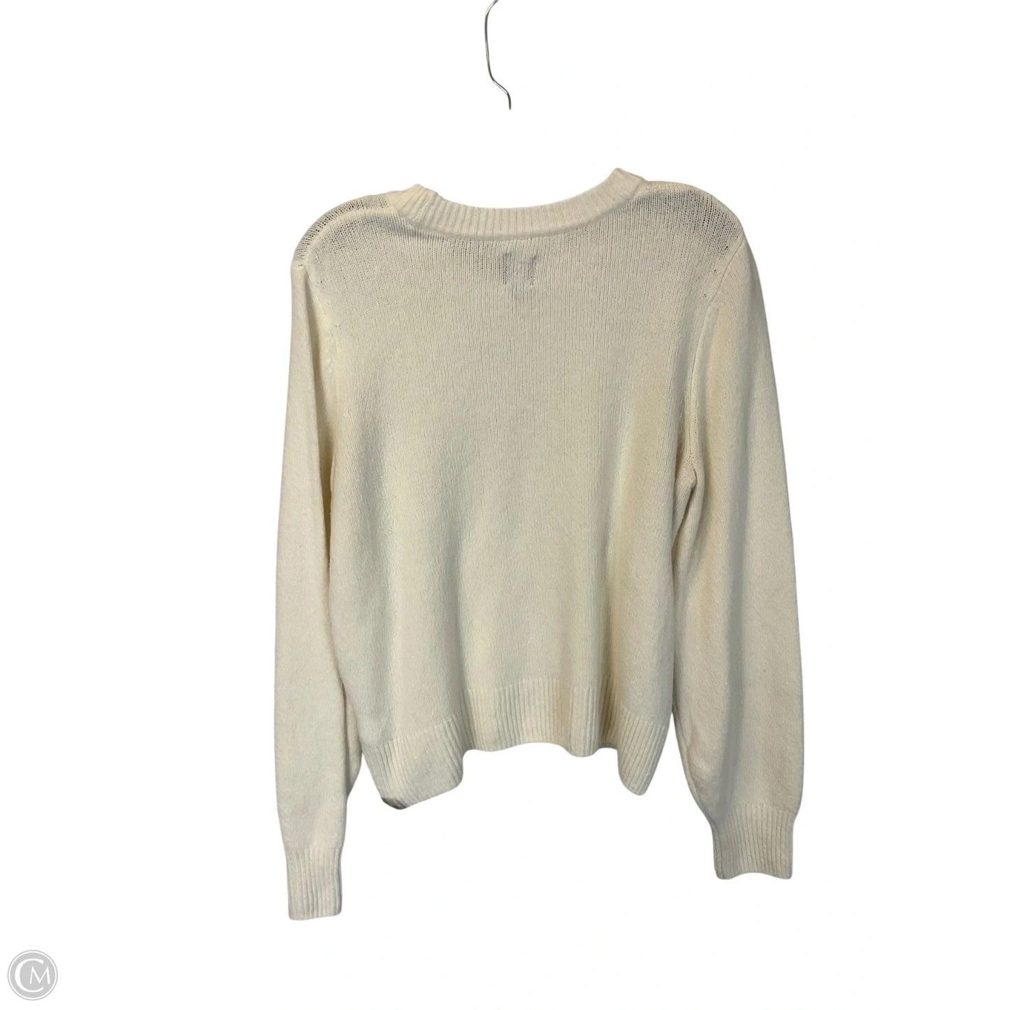 Sweater By Gap In Cream, Size: M