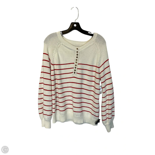 Sweater By Rachel Zoe In White, Size: Xl