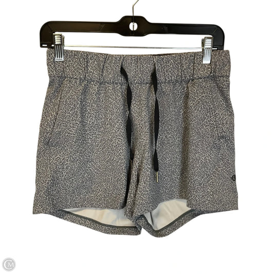 Athletic Shorts By Lululemon In Grey, Size: 4