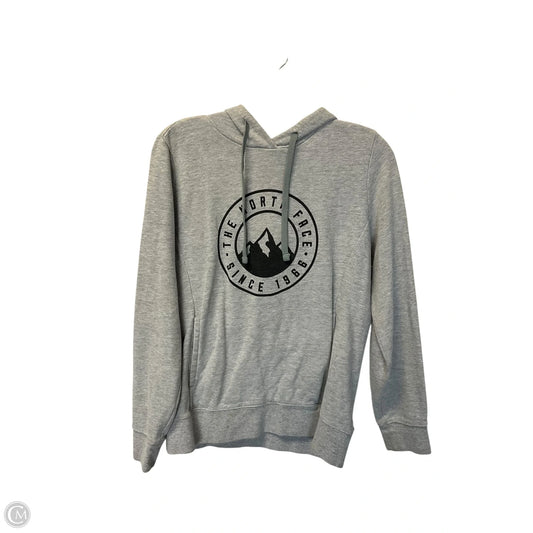 Sweatshirt Hoodie By The North Face In Grey, Size: M
