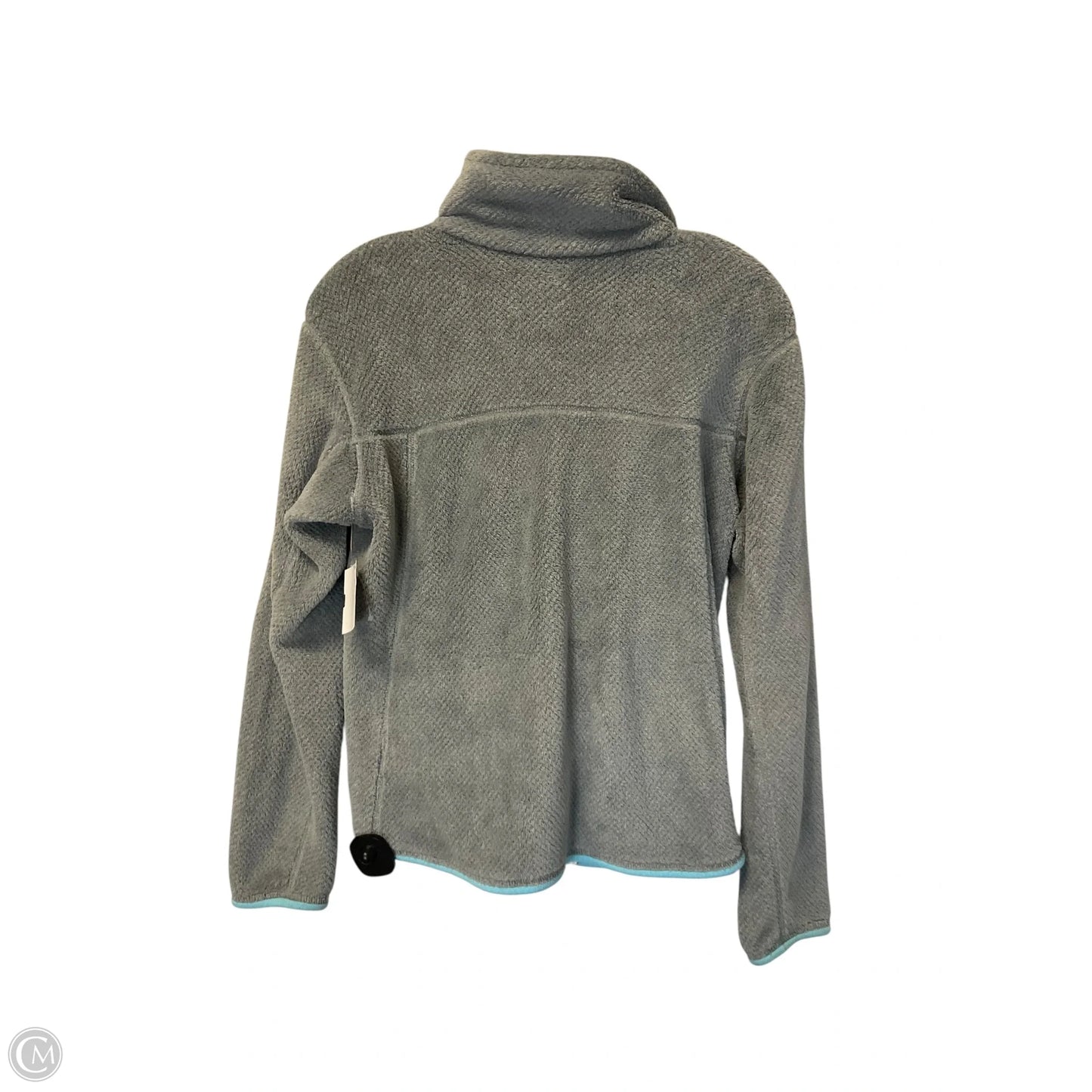 Sweatshirt Collar By Patagonia In Grey, Size: M