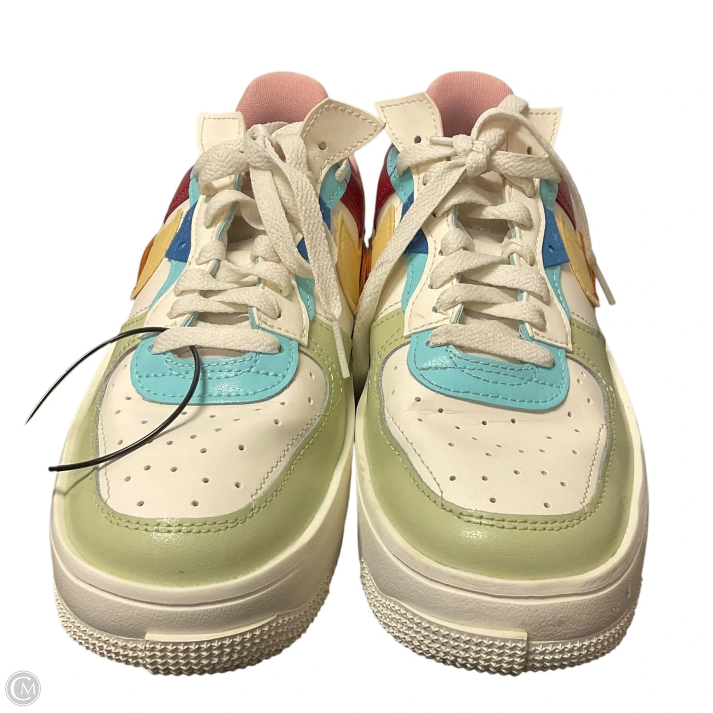Shoes Athletic By Nike In Multi-colored, Size: 8