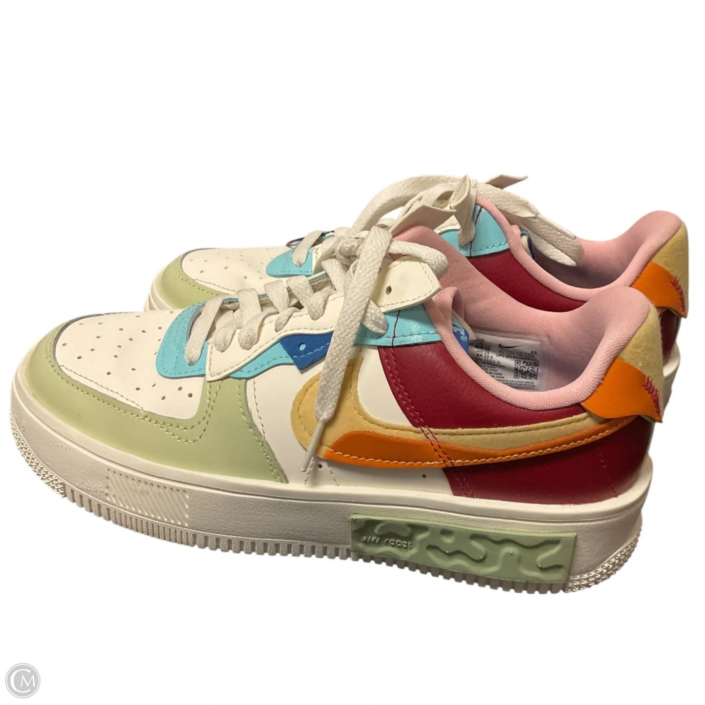 Shoes Athletic By Nike In Multi-colored, Size: 8