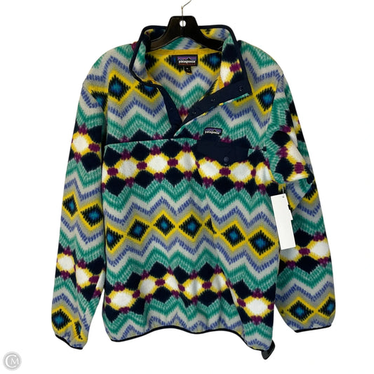 Sweatshirt Collar By Patagonia In Multi-colored, Size: Xl