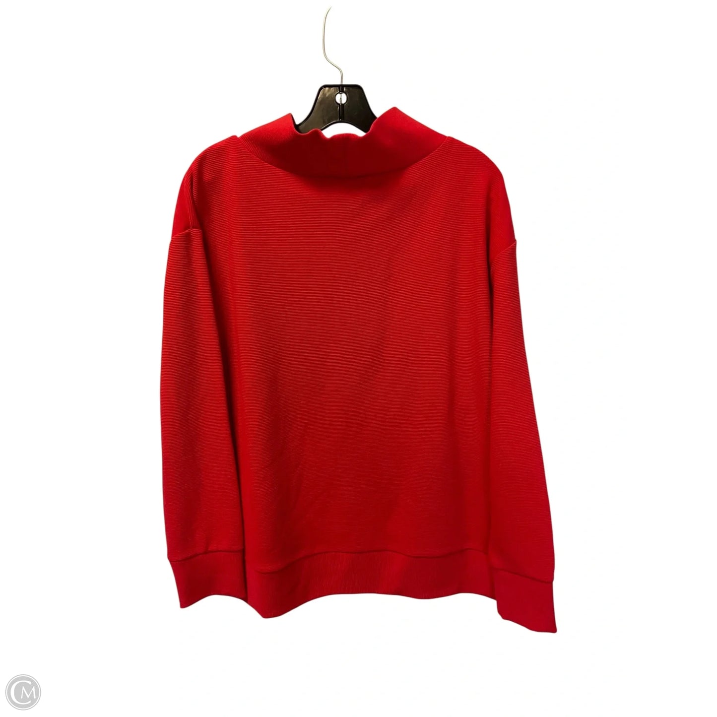 Top Long Sleeve By Wonderly In Red, Size: Xs