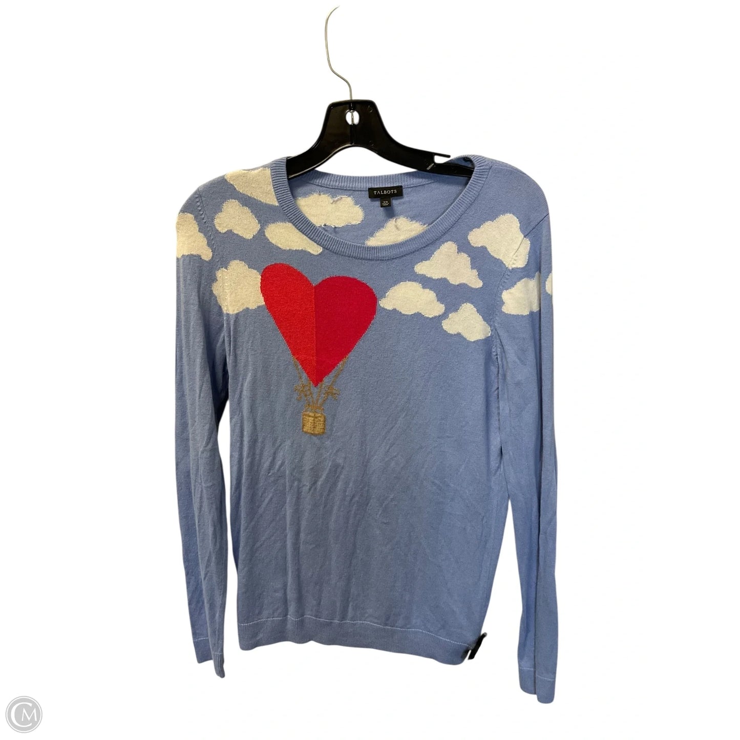 Top Long Sleeve By Talbots In Blue, Size: Xs
