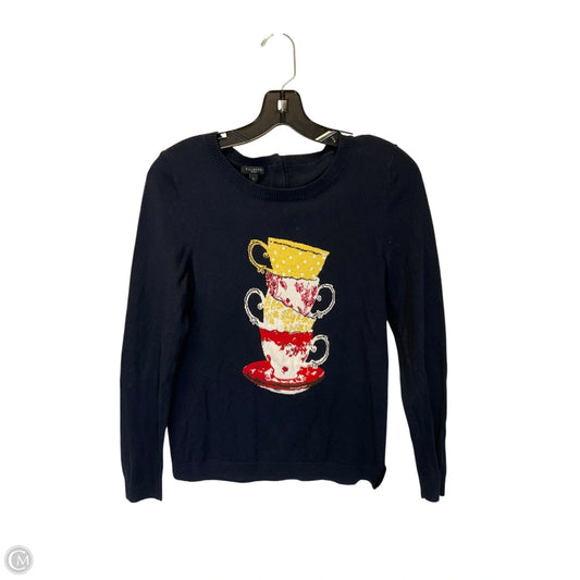 Top Long Sleeve By Talbots In Blue, Size: S