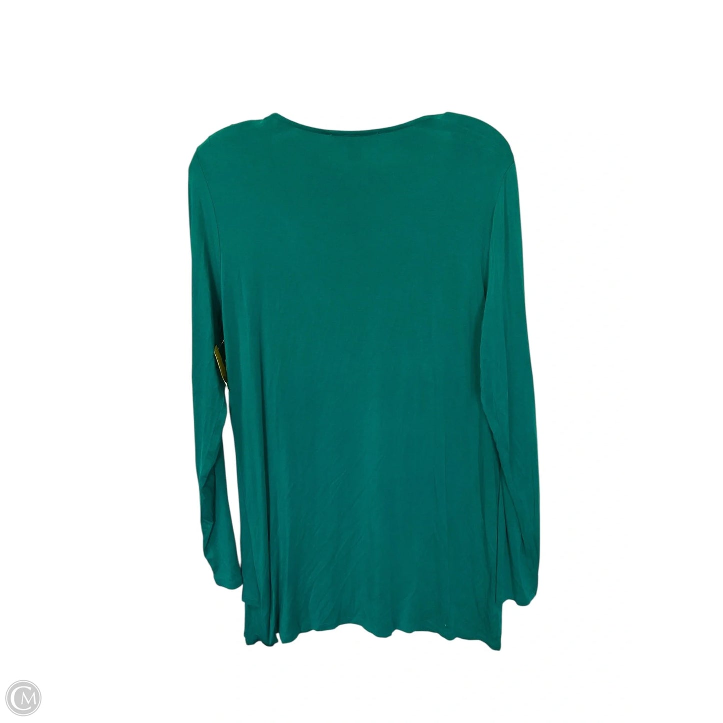 Top Long Sleeve By Michael By Michael Kors In Teal, Size: L