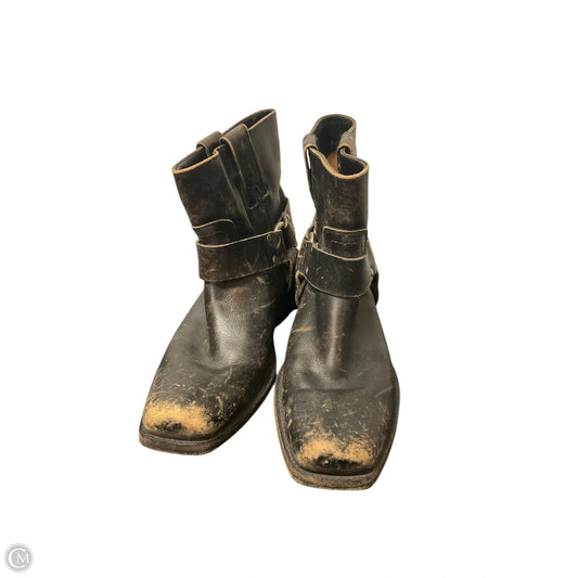 Boots Designer By Frye In Black, Size: 6.5