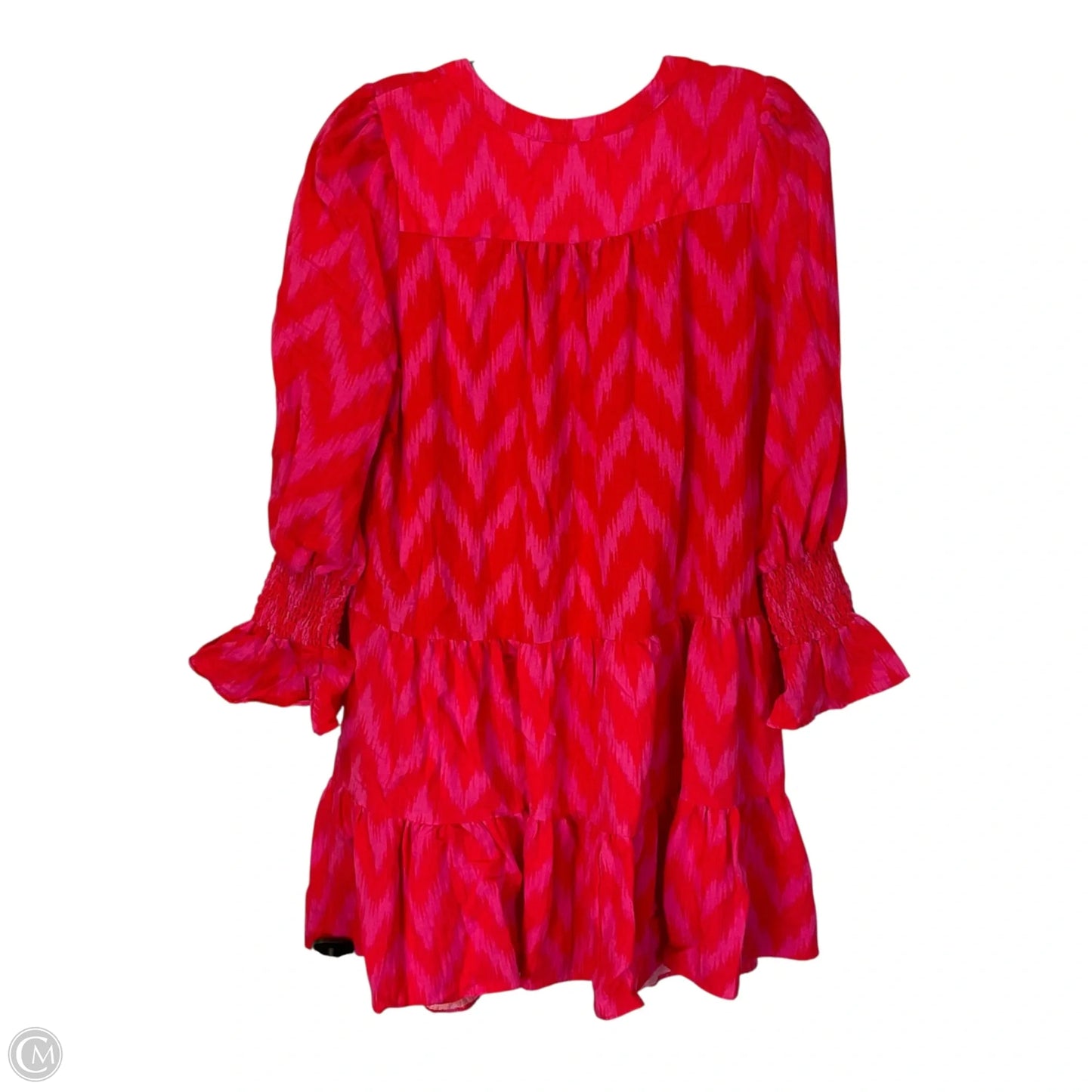 Top Long Sleeve By Pomander Place In Pink & Red, Size: Xs