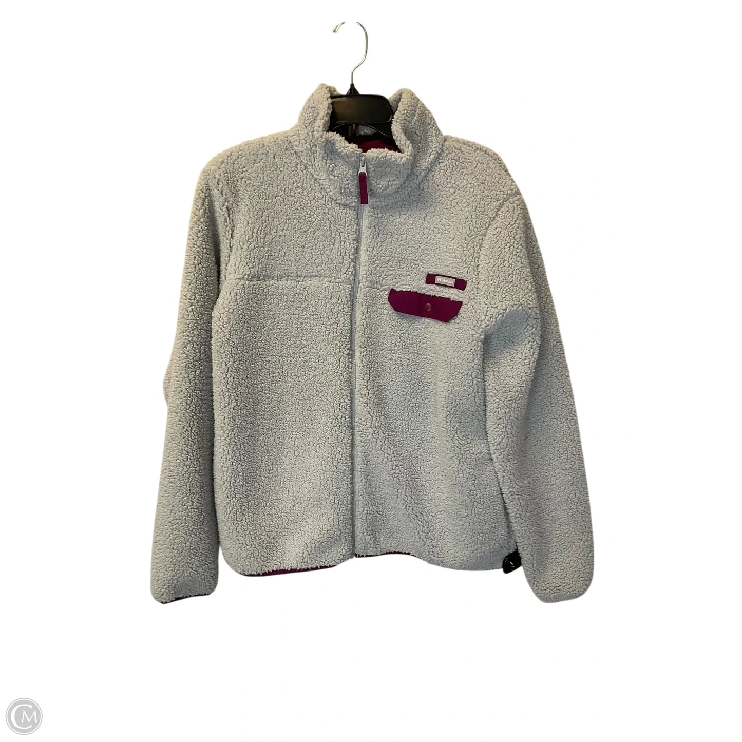 Jacket Faux Fur & Sherpa By Columbia In Grey, Size: Xl