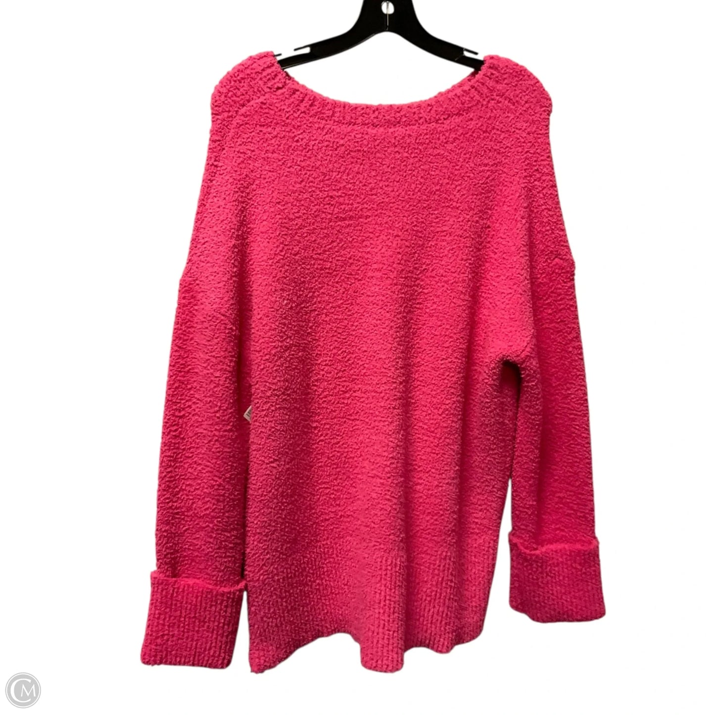 Sweater By Clothes Mentor In Pink, Size: L
