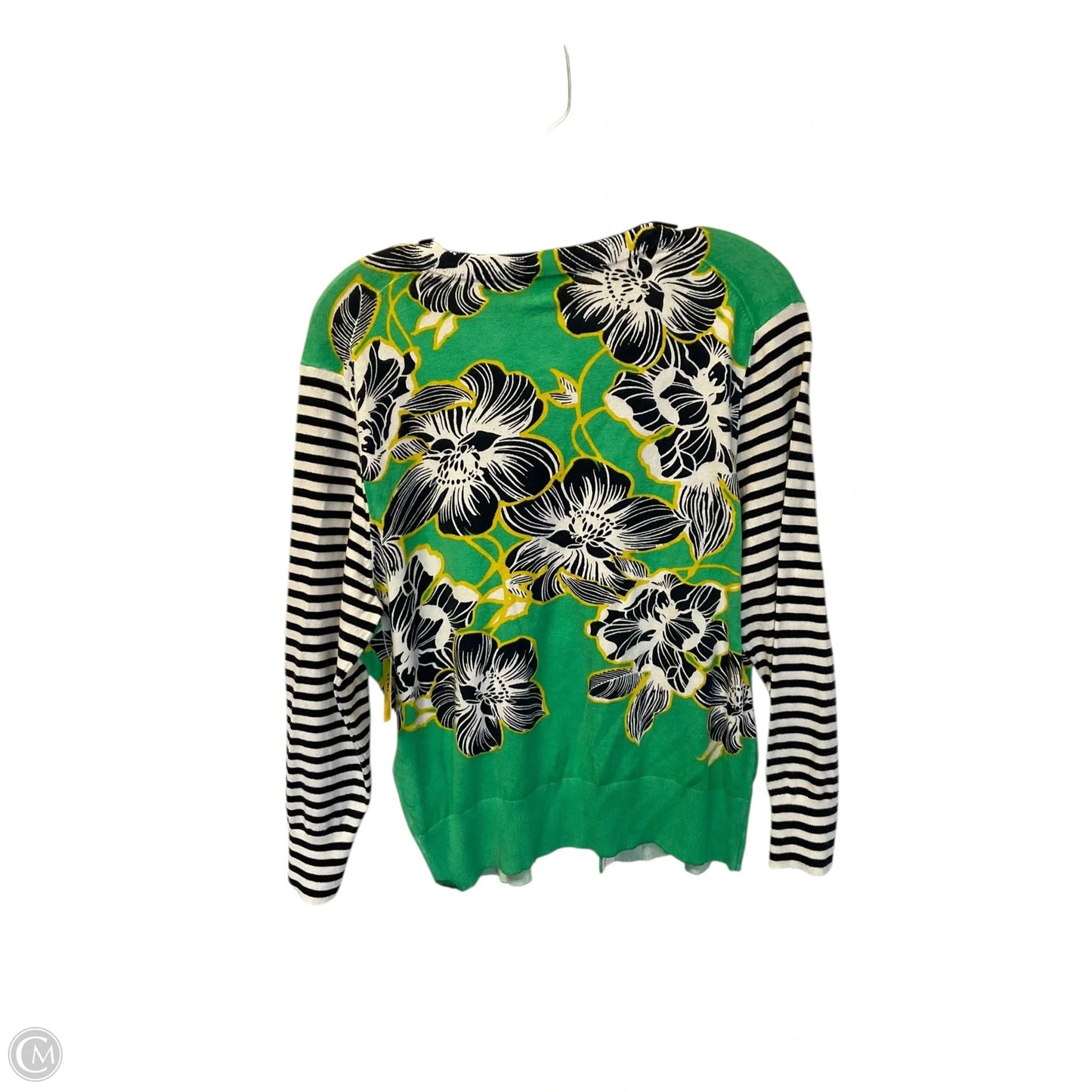 Cardigan By Crown And Ivy In Green, Size: Xl