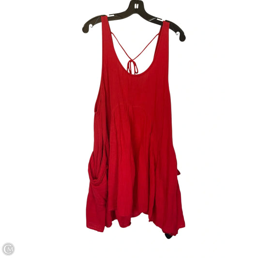 Dress Casual Short By Free People In Red, Size: M
