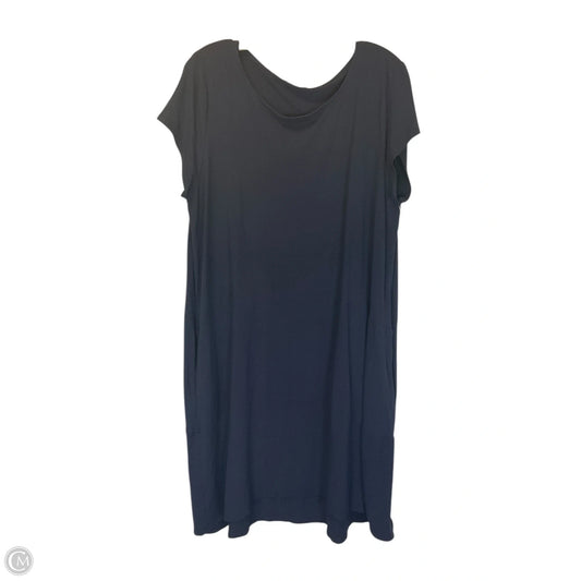 Dress Casual Short By Eileen Fisher In Blue, Size: Xl