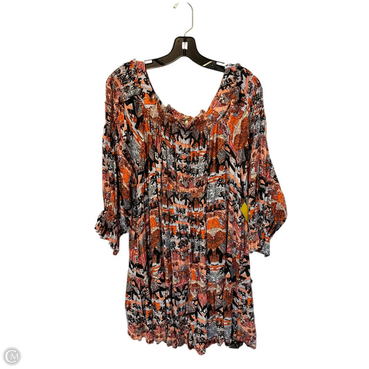 Dress Casual Short By Free People In Orange, Size: L